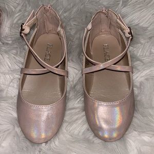 Children’s place girls flats super cute in pink size 9 used once